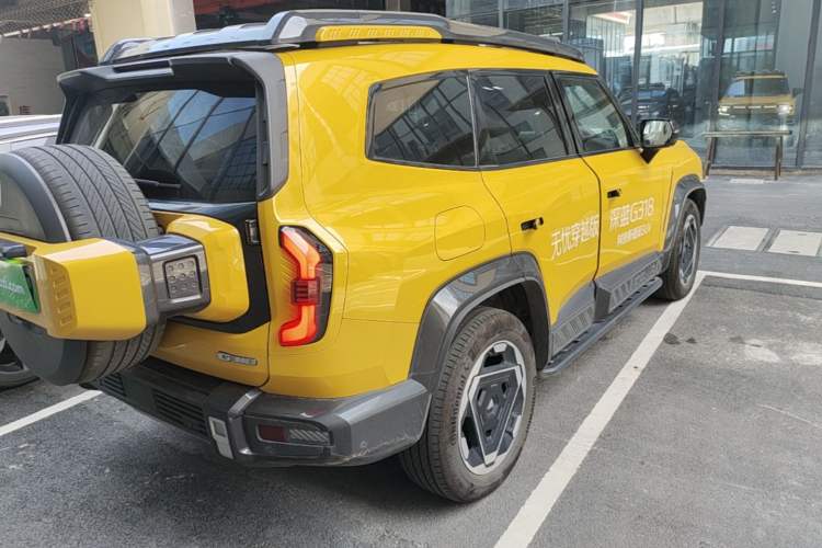 Used Deepal G318 2025 Worry-Free Adventure Edition Four-Wheel Drive Secret Realm Version Rear Right 45 Deg