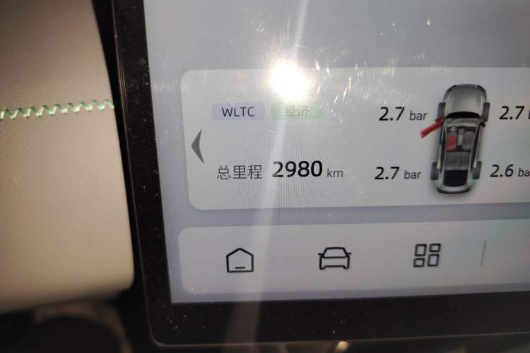 Used Deepal L06 2026 Model 670Ultra+ Laser Edition Odometer Close Up