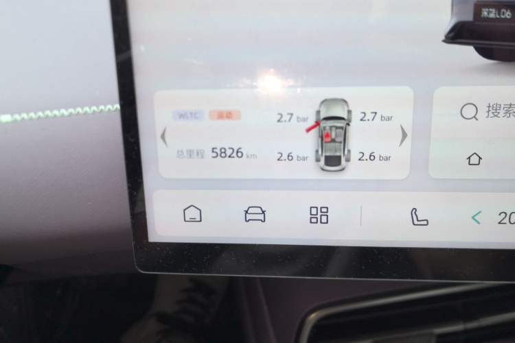 Used Deepal L06 2026 Model 670Ultra+ Laser Edition Odometer Close Up