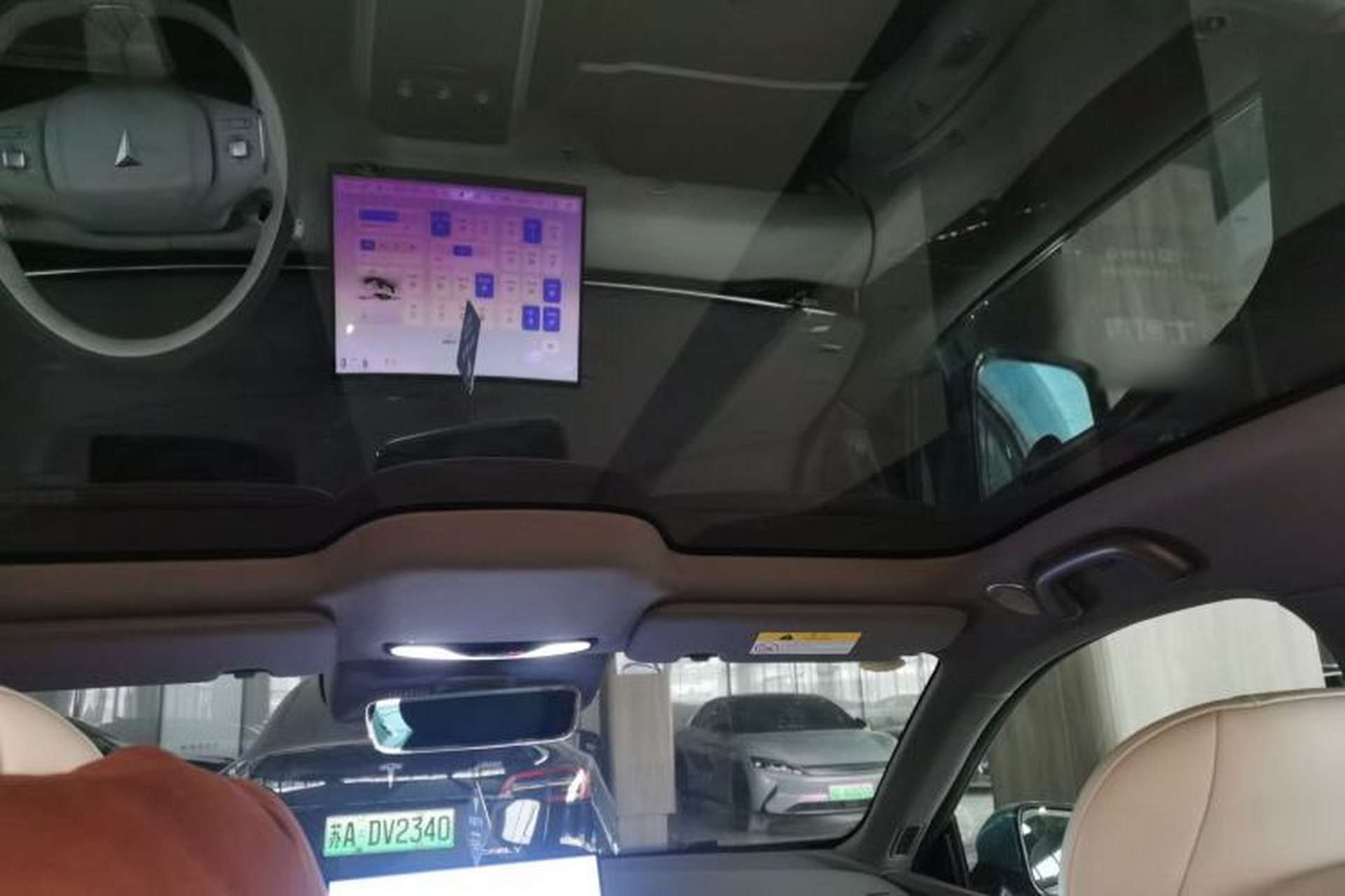 Used Deepal L07 2024 230Max Qiankun Intelligent Driving ADS SE Range-Extended Version Headliner