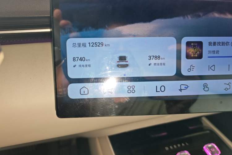 Used Deepal L07 2024 230Max Qiankun Intelligent Driving ADS SE Range-Extended Version Instrument Cluster