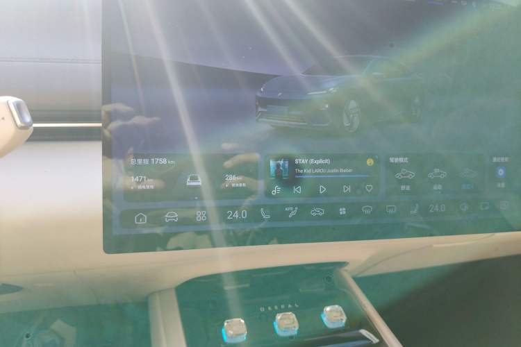Used Deepal L07 2024 300Max Qiankun Intelligent Driving ADS SE Range-Extended Version Instrument Cluster