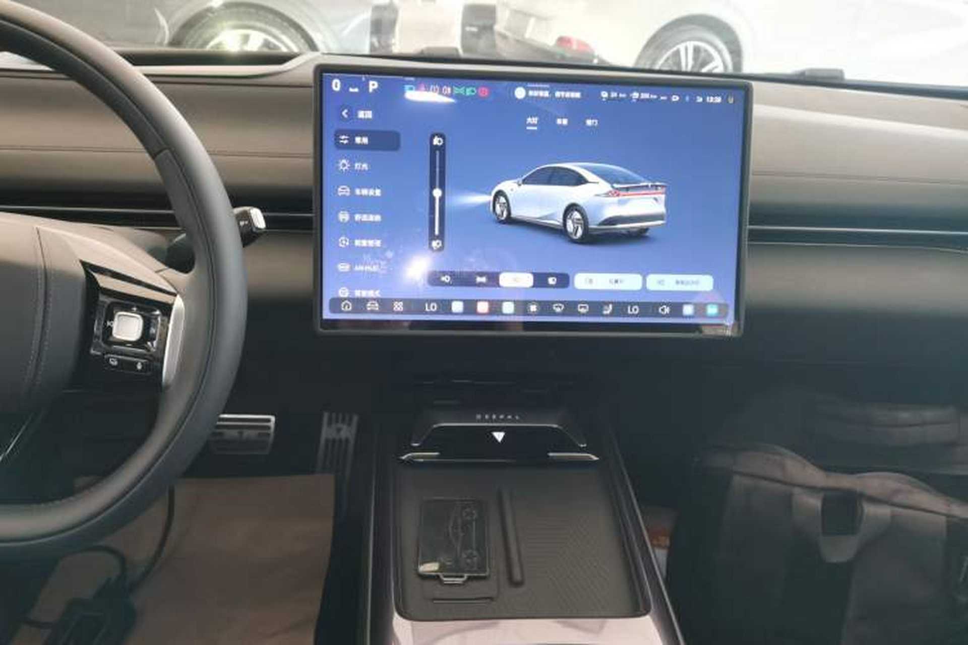 Used Deepal L07 2024 230Max Qiankun Intelligent Driving ADS SE Range-Extended Version Audio And AC Panel