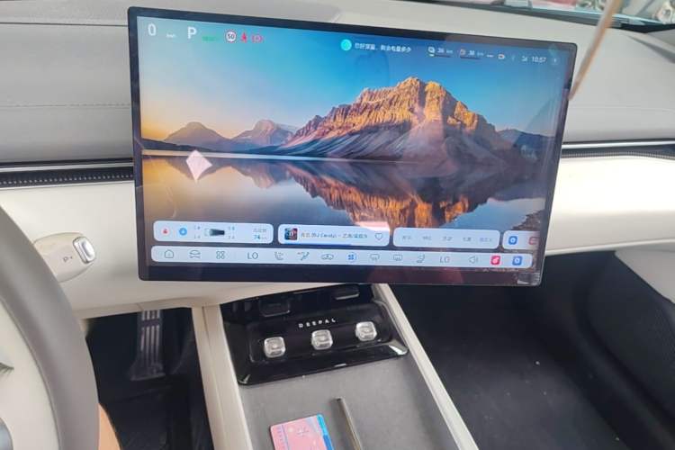 Used Deepal L07 2024 230Max Qiankun Intelligent Driving ADS SE Range-Extended Version Audio And AC Panel