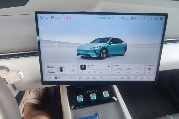 Used Deepal L07 2024 230Max Qiankun Intelligent Driving ADS SE Range-Extended Version Instrument Cluster