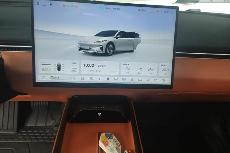 Used Deepal L07 2024 230Max Qiankun Intelligent Driving ADS SE Range-Extended Version Audio And AC Panel