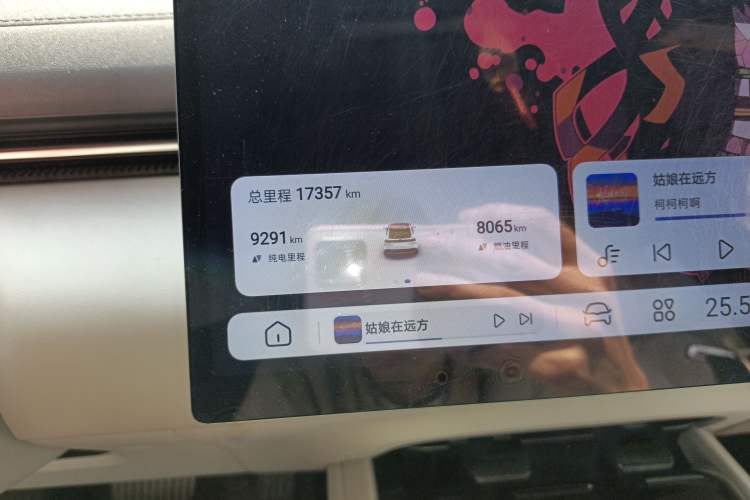 Used Deepal L07 2024 230Max Qiankun Intelligent Driving ADS SE Range-Extended Version Odometer Close Up