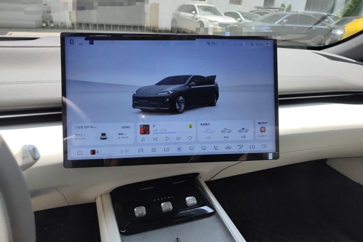Used Deepal L07 2025 230 Ultra Qiankun Intelligent Driving ADS SE Range-Extended Version Audio And AC Panel