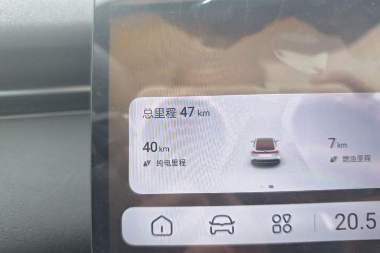 Used Deepal L07 2025 230 Ultra Qiankun Intelligent Driving ADS SE Range-Extended Version Odometer Close Up