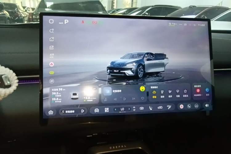 Used Deepal L07 2026 Model 550Ultra Huawei Qiankun ADS SE Edition Audio And AC Panel