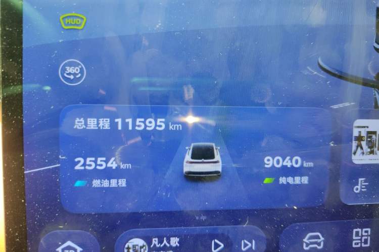 Used Deepal L07 2026 Model 240Ultra Huawei Qiankun ADS SE Edition Odometer Close Up