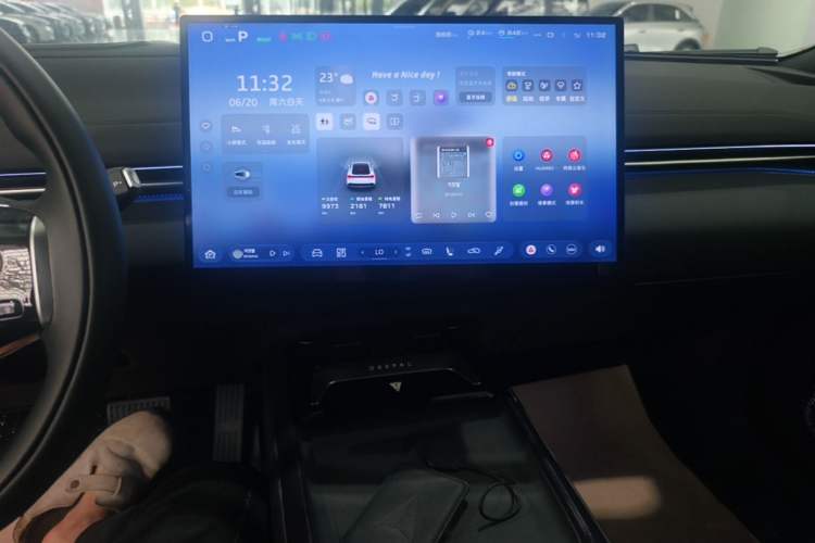 Used Deepal L07 2026 Model 240Ultra Huawei Qiankun ADS SE Edition Audio And AC Panel