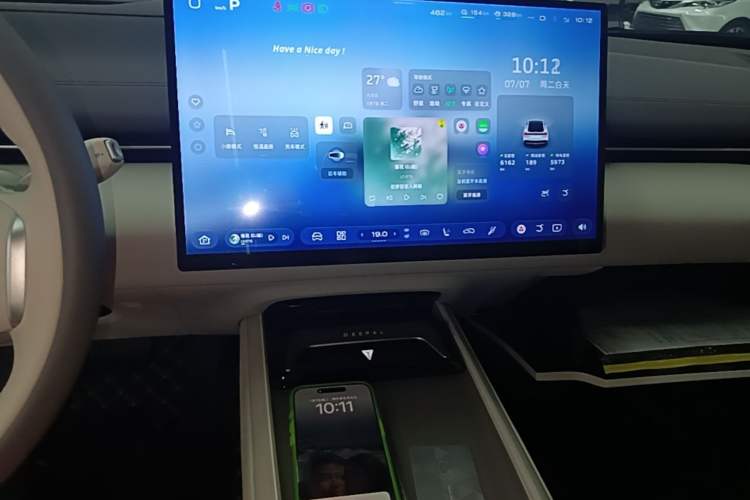 Used Deepal L07 2026 Model 240Max Huawei Qiankun ADS SE Edition Audio And AC Panel