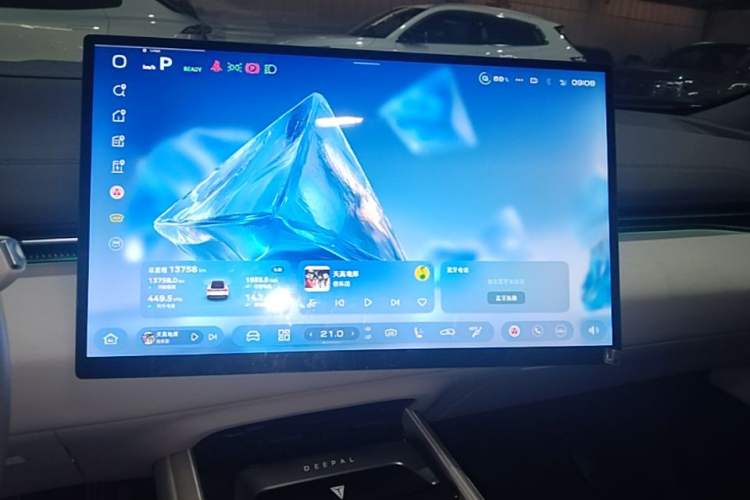 Used Deepal L07 2026 Model 550Ultra Huawei Qiankun ADS SE Edition Audio And AC Panel