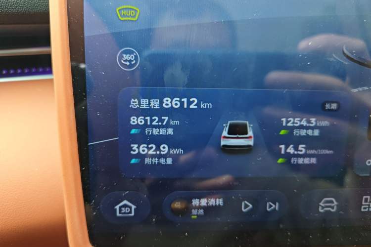 Used Deepal L07 2026 Model 550Max Huawei Qiankun ADS SE Edition Odometer Close Up