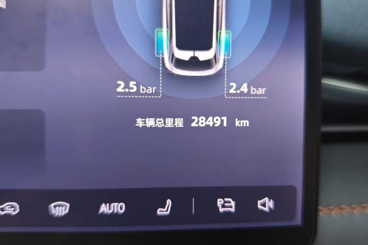 Used Deepal S05 2024 510Max Pure Electric Version Odometer Close Up