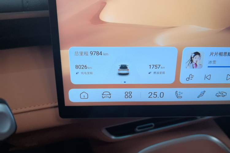 Used Deepal S07 2024 215Max Qiankun Intelligent Driving ADS SE Range-Extended Version Odometer Close Up