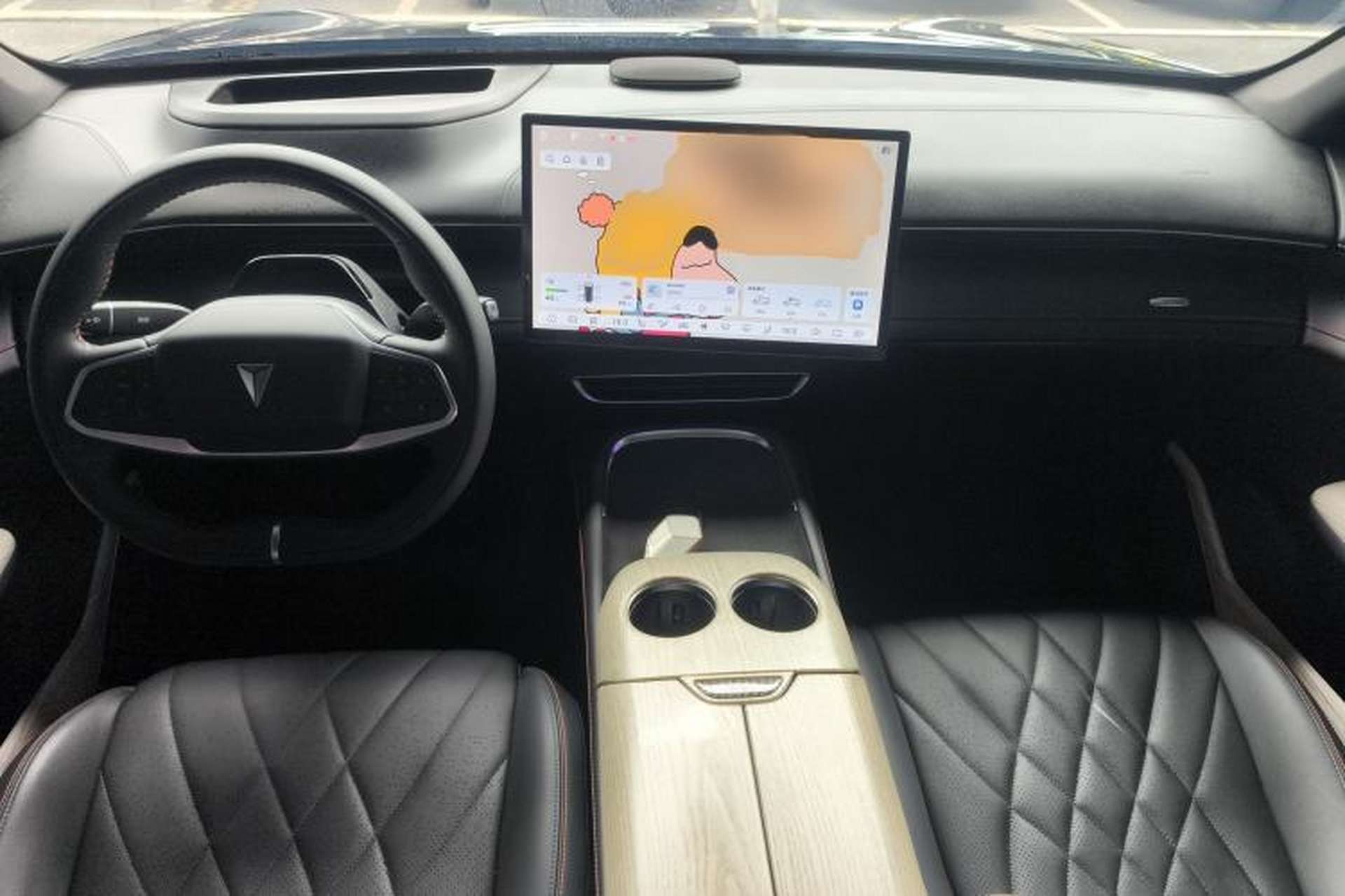 Used Deepal S07 2023 620Max Pure Electric Version Center Console