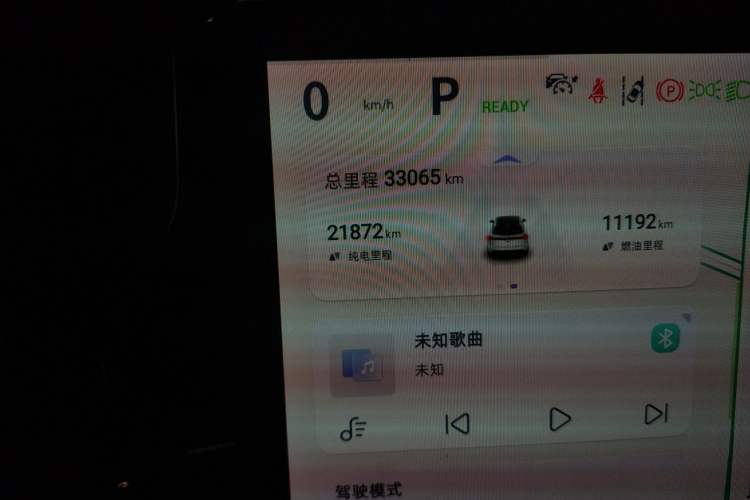 Used Deepal S07 2023 200Max Range-Extended Version Odometer Close Up