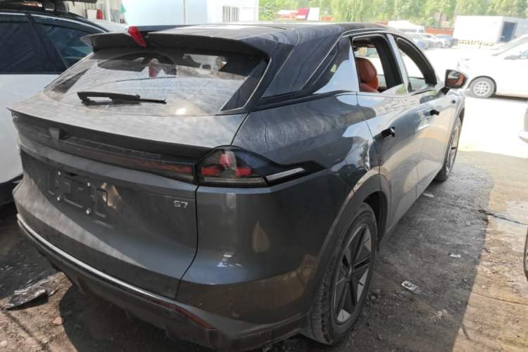 Used Deepal S07 2023 520Max Pure Electric Version Rear Right 45 Deg