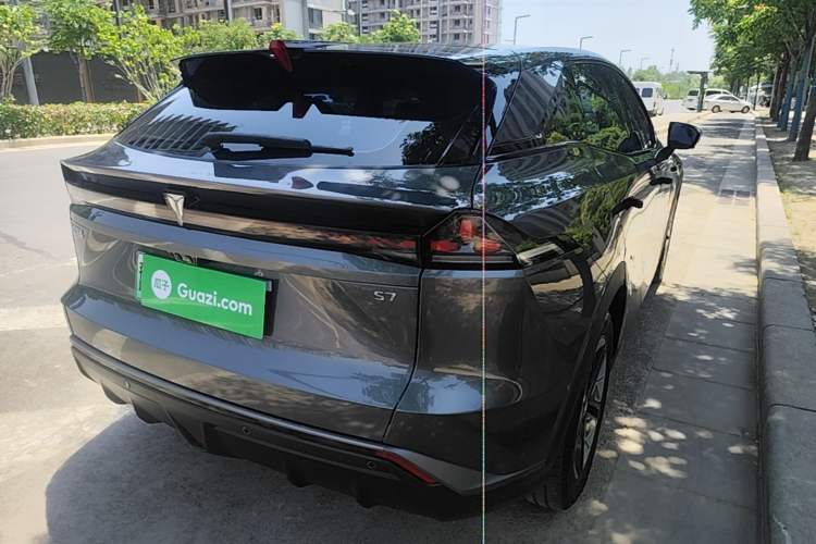 Used Deepal S07 2023 520Max Pure Electric Version Rear Right 45 Deg