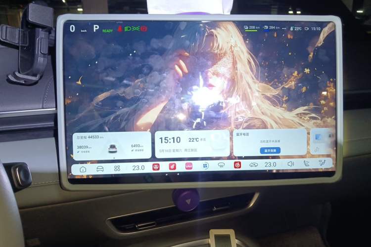 Used Deepal S07 2024 285Max Qiankun Intelligent Driving ADS SE Range-Extended Version Audio And AC Panel