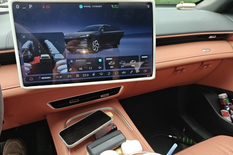 Used Deepal S07 2024 215Max Qiankun Intelligent Driving ADS SE Range-Extended Version Audio And AC Panel