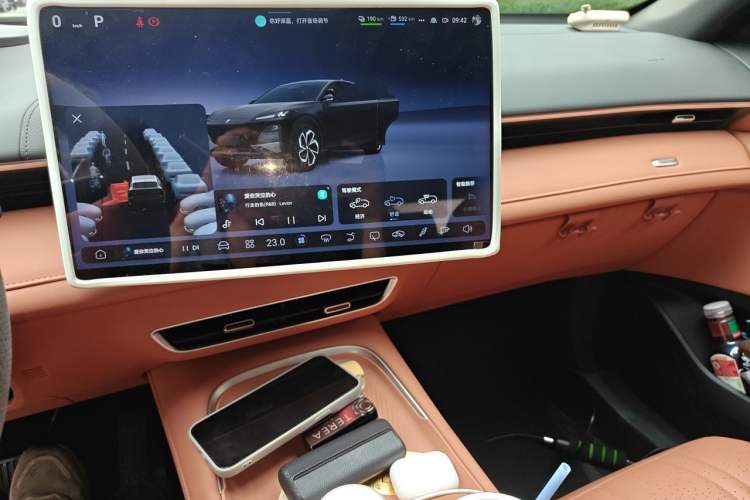 Used Deepal S07 2024 215Max Qiankun Intelligent Driving ADS SE Range-Extended Version Audio And AC Panel