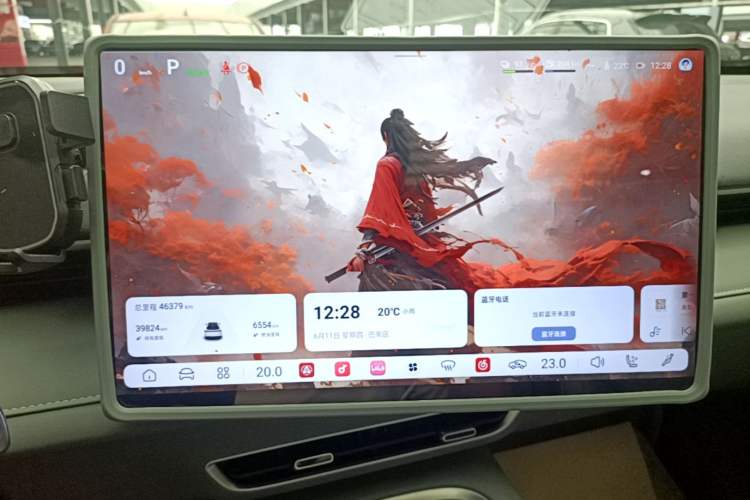 Used Deepal S07 2024 285Max Qiankun Intelligent Driving ADS SE Range-Extended Version Instrument Cluster