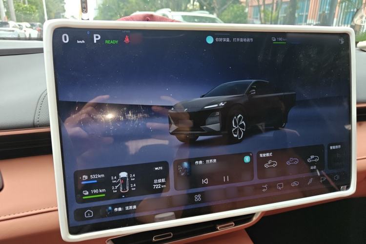 Used Deepal S07 2024 215Max Qiankun Intelligent Driving ADS SE Range-Extended Version Instrument Cluster