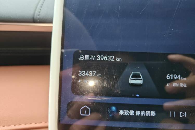 Used Deepal S07 2024 215Max Qiankun Intelligent Driving ADS SE Range-Extended Version Odometer Close Up