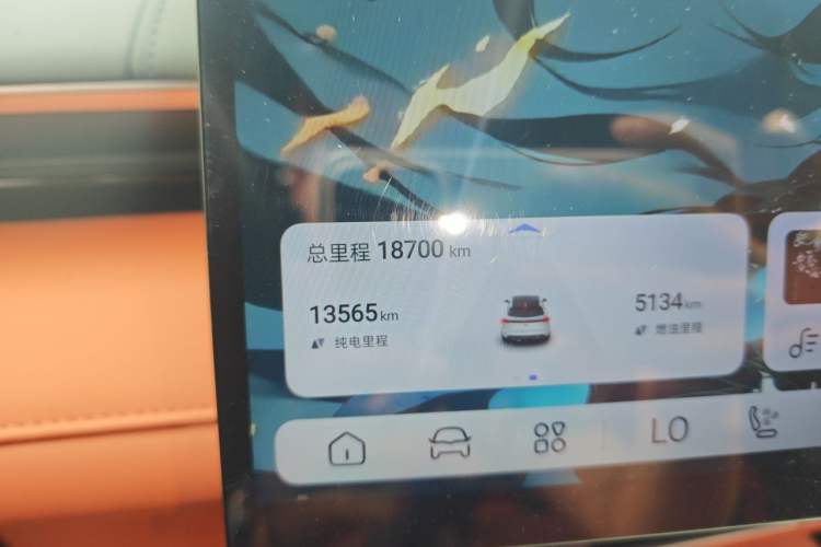 Used Deepal S07 2024 215Max Range-Extended Version Odometer Close Up