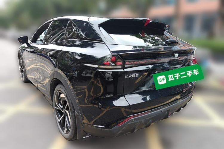 Used Deepal S07 2024 215Max Qiankun Intelligent Driving ADS SE Range-Extended Version Rear Left 45 Deg