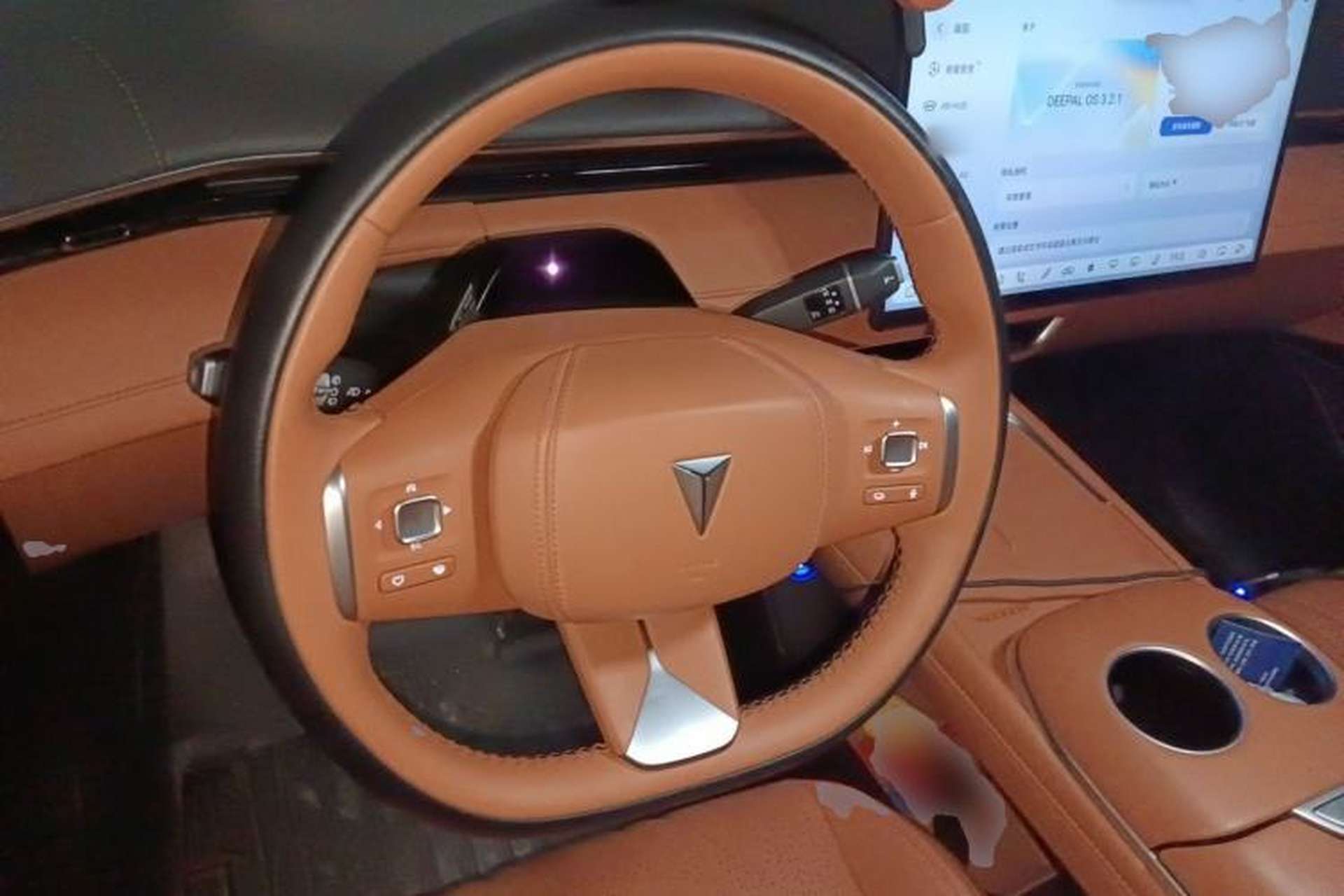 Used Deepal S07 2024 520Max Qiankun Intelligent Driving ADS SE Pure Electric Version Steering Wheel