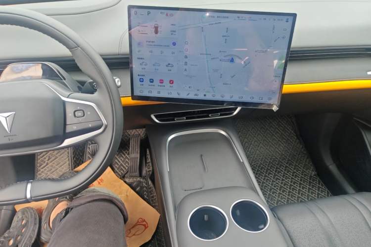 Used Deepal S07 2024 215Max Qiankun Intelligent Driving ADS SE Range-Extended Version Audio And AC Panel