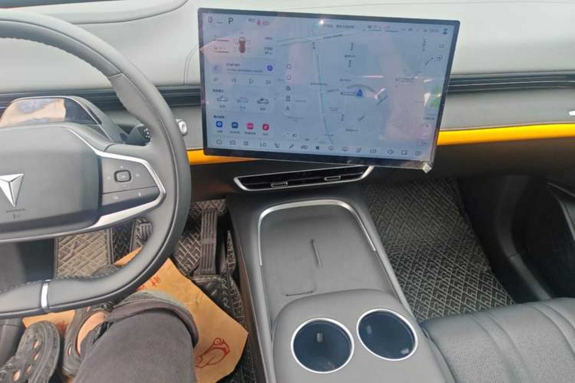 Used Deepal S07 2024 215Max Qiankun Intelligent Driving ADS SE Range-Extended Version Audio And AC Panel