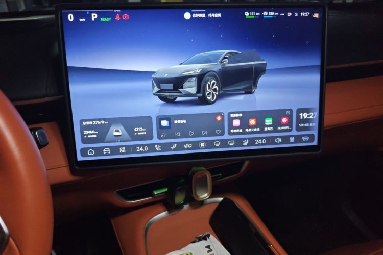 Used Deepal S07 2024 215Max Qiankun Intelligent Driving ADS SE Range-Extended Version Audio And AC Panel