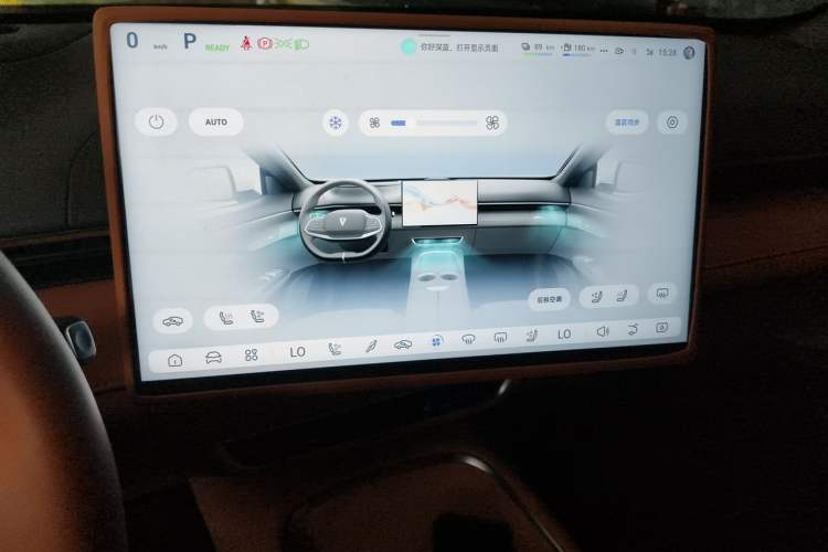 Used Deepal S07 2024 215Max Qiankun Intelligent Driving ADS SE Range-Extended Version Audio And AC Panel