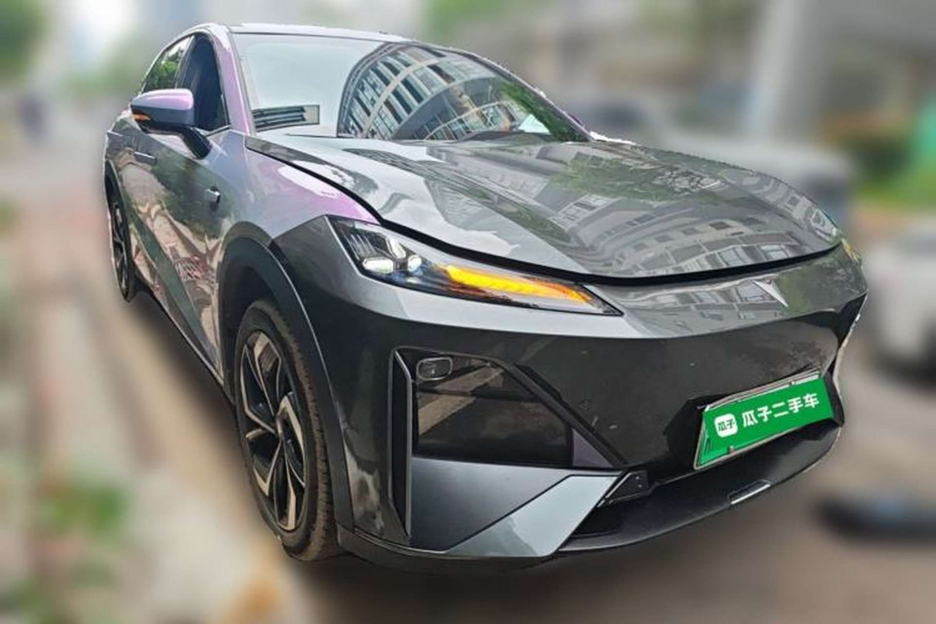 Used Deepal S07 2024 215Max Qiankun Intelligent Driving ADS SE Range-Extended Version Front Right 45 Deg