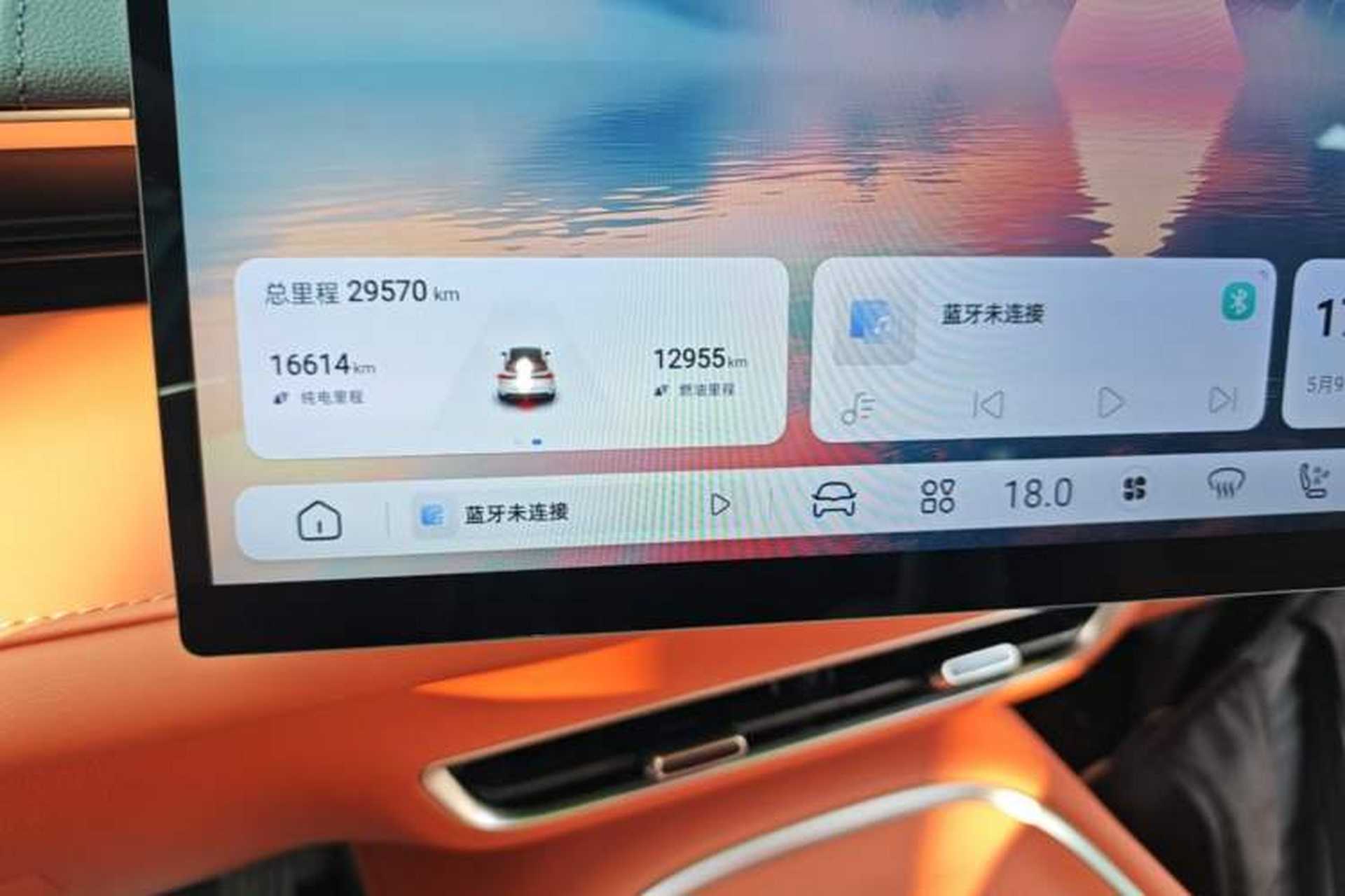 Used Deepal S07 2024 215Max Qiankun Intelligent Driving ADS SE Range-Extended Version Instrument Cluster