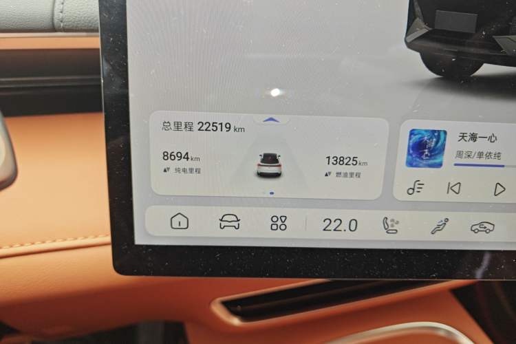 Used Deepal S07 2024 121Max Glory Edition Odometer Close Up