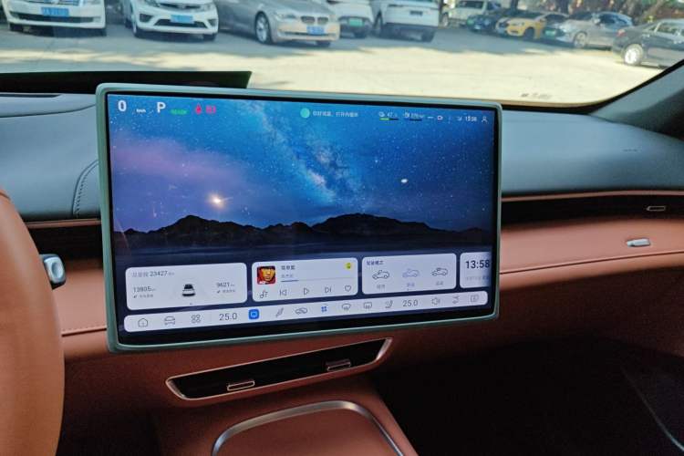 Used Deepal S07 2024 215Max Qiankun Intelligent Driving ADS SE Range-Extended Version Audio And AC Panel