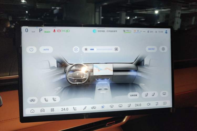 Used Deepal S07 2024 215Max Qiankun Intelligent Driving ADS SE Range-Extended Version Audio And AC Panel