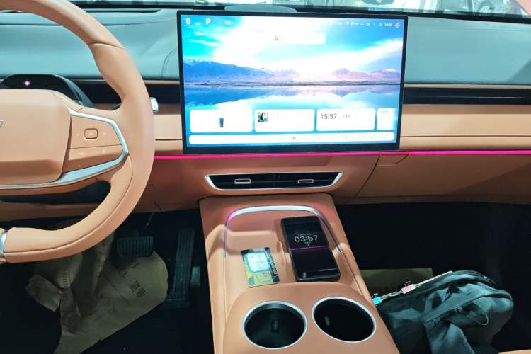 Used Deepal S07 2024 215Max Qiankun Intelligent Driving ADS SE Range-Extended Version Audio And AC Panel