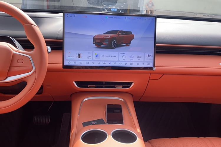 Used Deepal S07 2024 215Max Qiankun Intelligent Driving ADS SE Range-Extended Version Audio And AC Panel