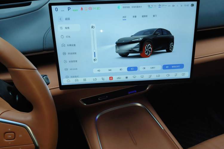 Used Deepal S07 2024 215Max Qiankun Intelligent Driving ADS SE Range-Extended Version Audio And AC Panel