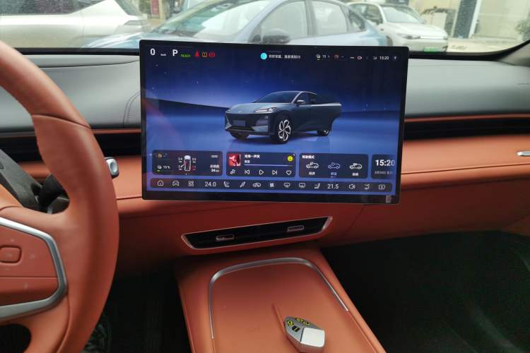 Used Deepal S07 2024 215Max Qiankun Intelligent Driving ADS SE Range-Extended Version Audio And AC Panel