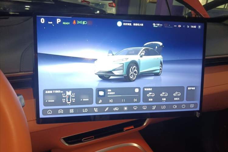 Used Deepal S07 2024 215Max Qiankun Intelligent Driving ADS SE Range-Extended Version Odometer Close Up