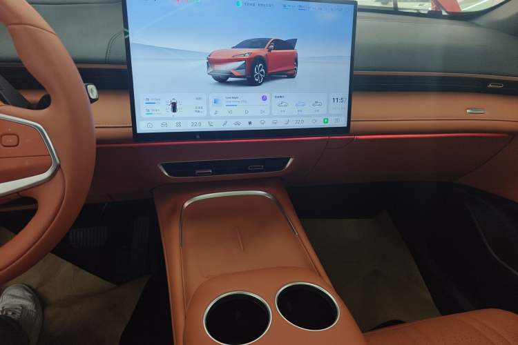 Used Deepal S07 2024 215Max Qiankun Intelligent Driving ADS SE Range-Extended Version Audio And AC Panel