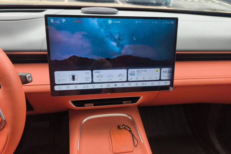 Used Deepal S07 2024 215Max Qiankun Intelligent Driving ADS SE Range-Extended Version Audio And AC Panel
